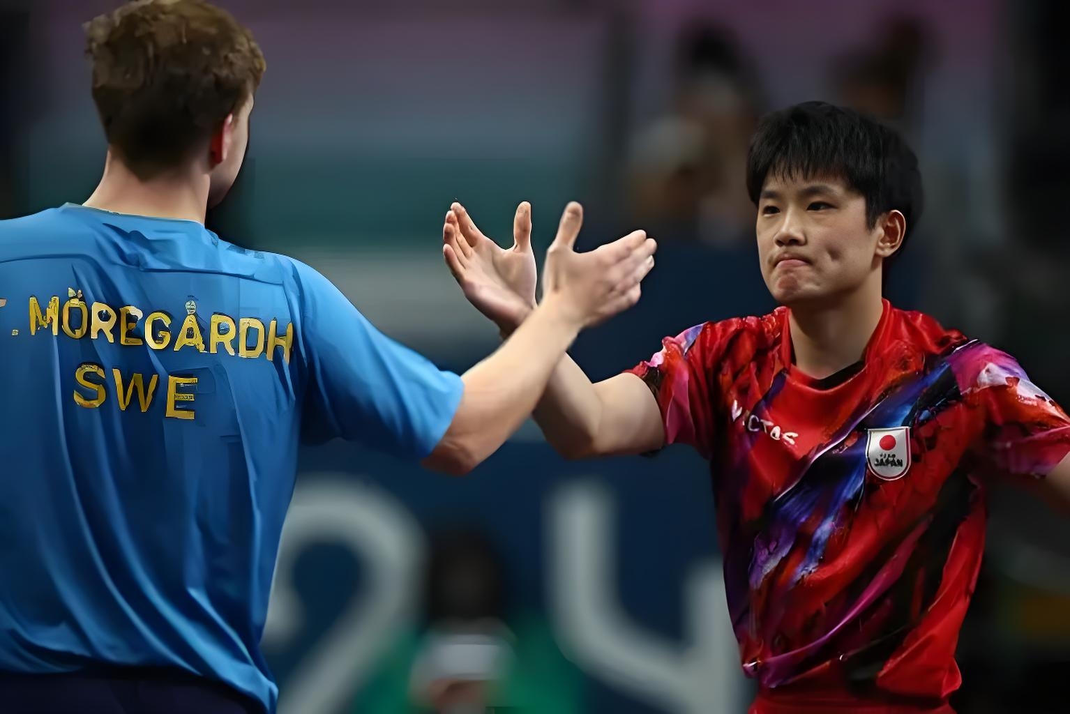 开云体育-韩国队险胜葡萄牙队，张本智和统治全场